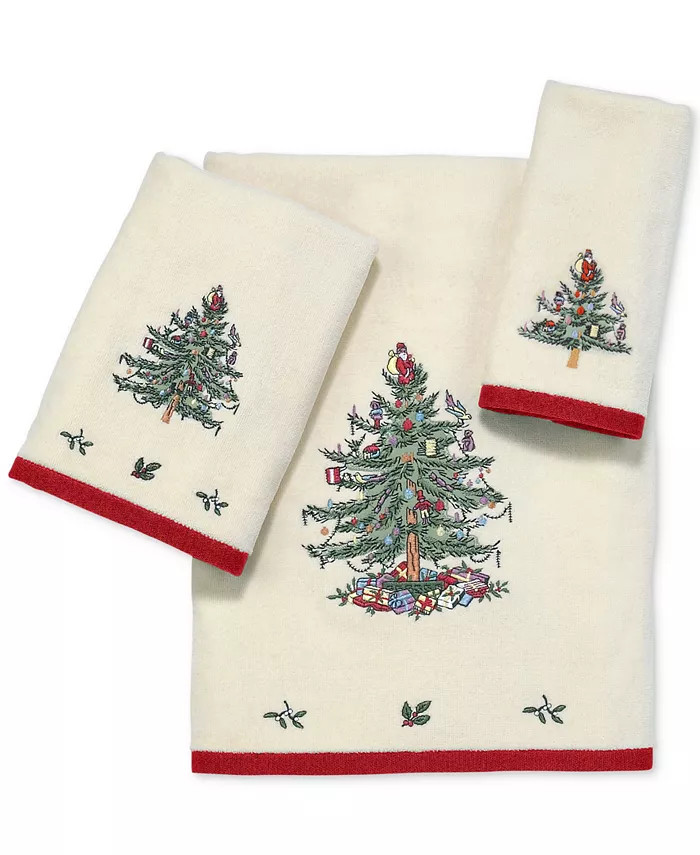Christmas Tree Hand Towel | Macy's