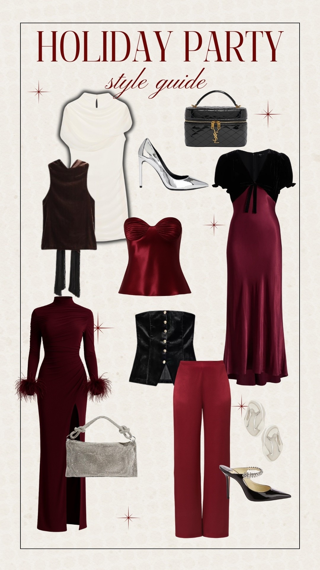 Holiday style outfits, velvet, cocktail dress, burgundy, holiday heel, satin pants, holiday set, holiday bag, velvett

#LTKWedding #LTKHoliday #LTKSeasonal