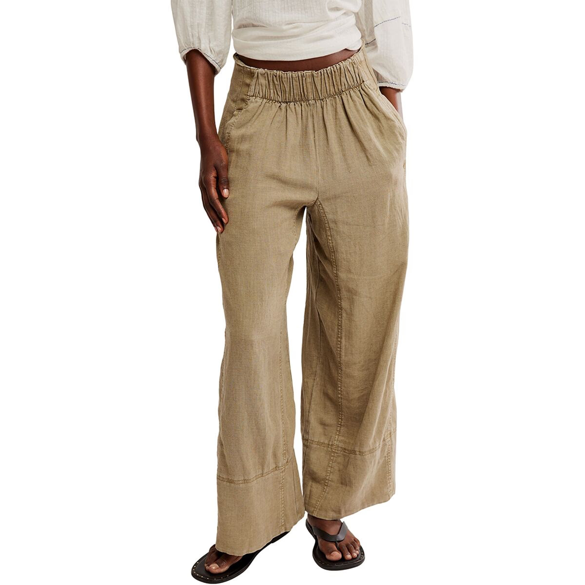 Free People Days End Linen Pull On Pant - Women's | Backcountry