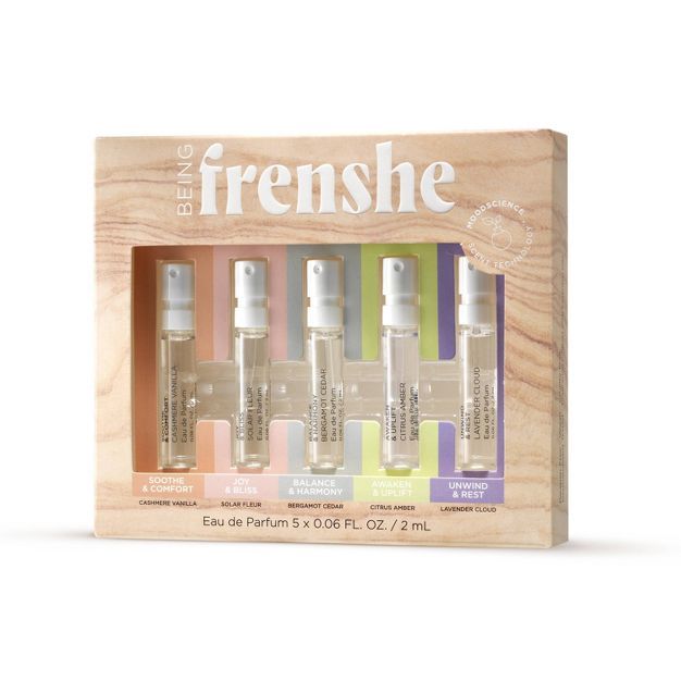Being Frenshe Mood Boosting Perfume Discovery Set - 5ct/0.06oz | Target