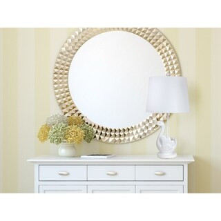 24.75" Matte White Swan Gold Leaf Table Lamp w/ White Fabric Drum Shade - 24" | Bed Bath & Beyond