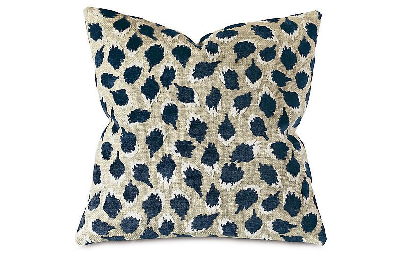 Trinka Pillow, Navy | One Kings Lane