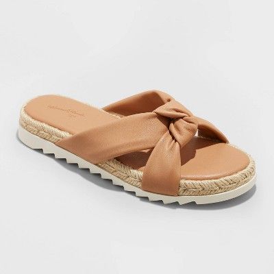 Women's Dena Knotted Espadrille Sandals - Universal Thread™ | Target