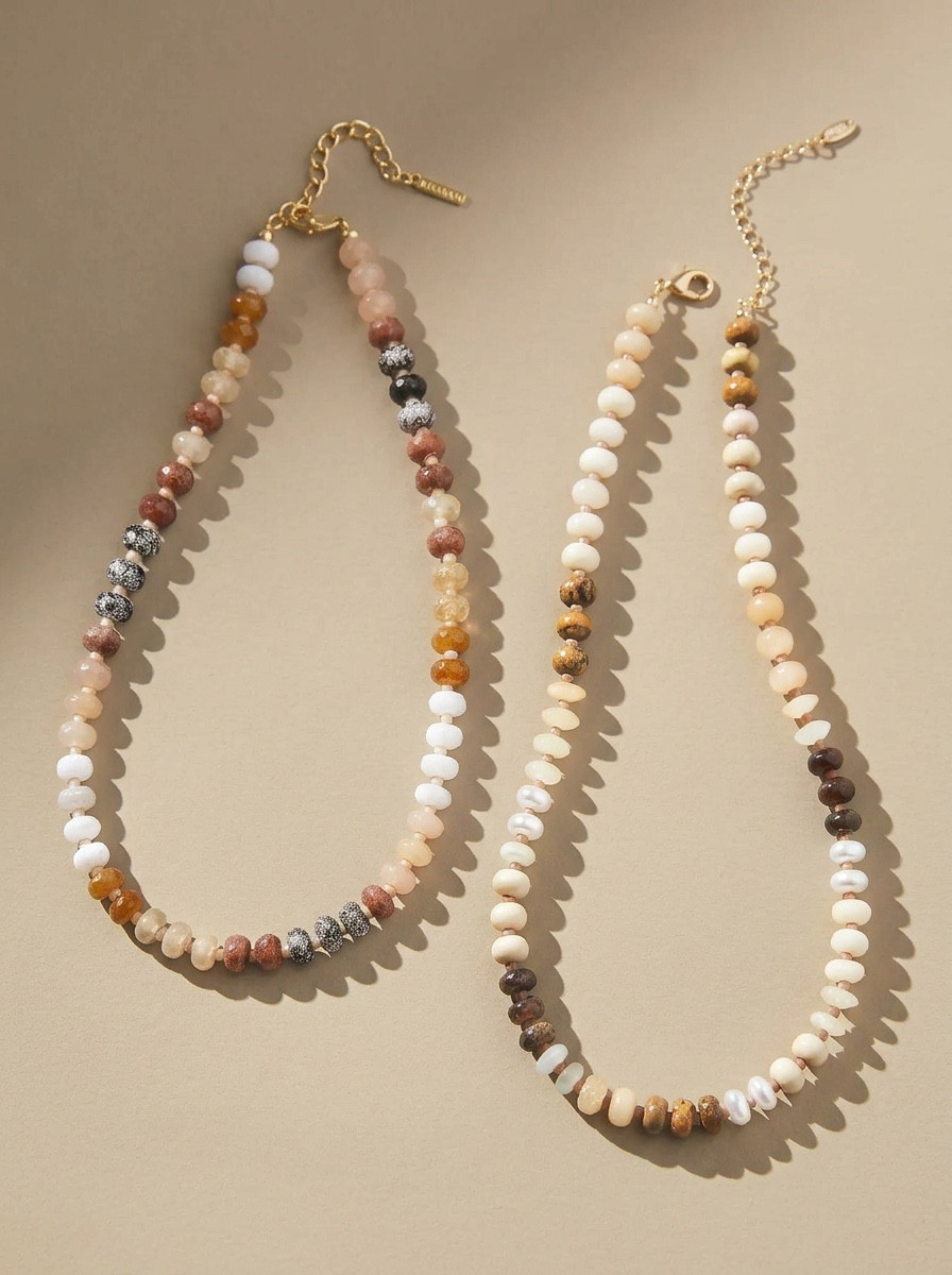 Beaded gemstone necklace 

#LTKmomlife #LTKMothersDay #LTKU