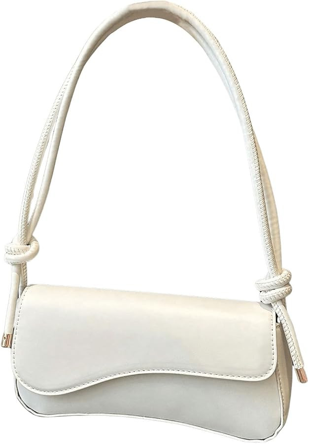 SweatyRocks Women's Asymmetrical Flap Shoulder Bag Adjustable Knot Strap Top Handle Purses | Amazon (US)