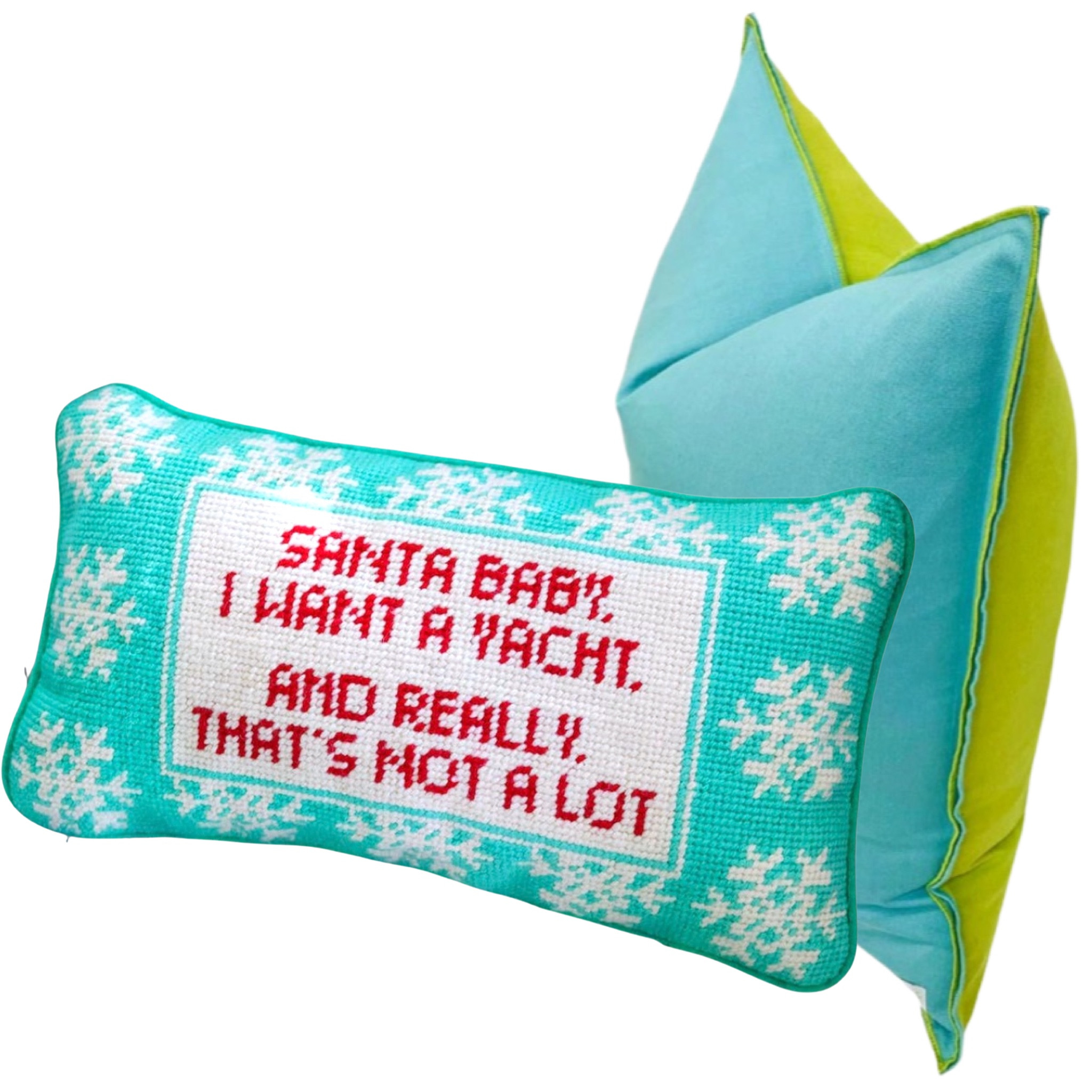 Holiday needlepoint!