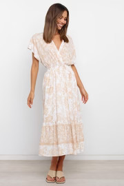 Uri Dress - Beige | Petal & Pup (US)