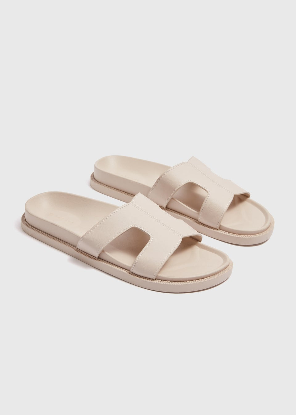 Stone Stitch Detail Mule Sandals - Size 3 | Matalan (UK)