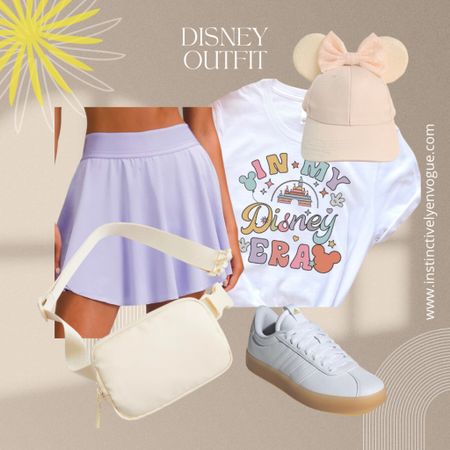 In my Disney era outfit 
Adidas 
Lululemon skirt on sale 
Belt bag 
Etsy 
Vacation 

#LTKsalealert #LTKtravel #LTKstyletip