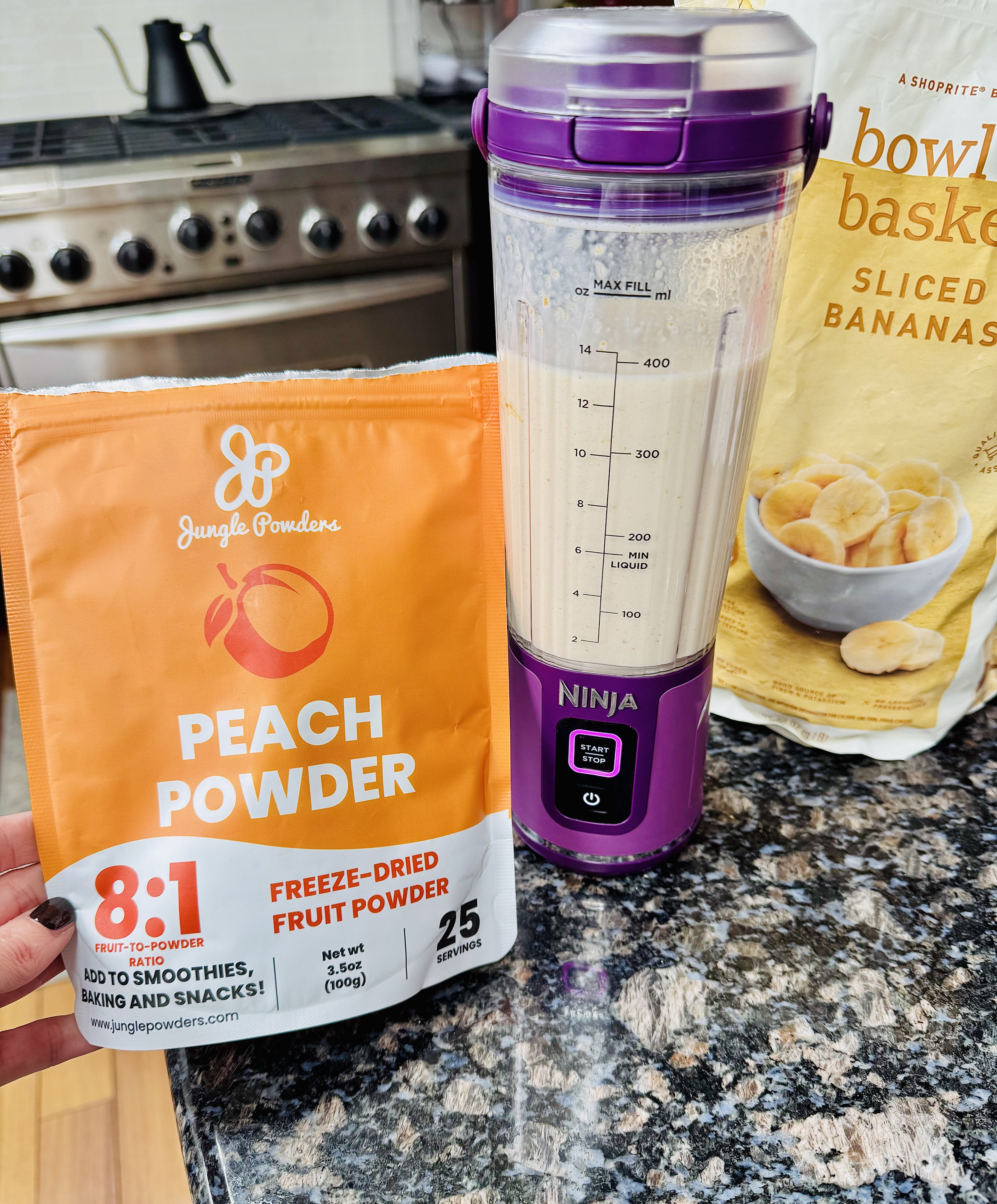 🍑 Kick Your Sweet Cravings with Jungle Powders! 🍑

Afternoon sweet cravings? I’ve got you covered! I add Jungle Powders Peach Powder to my smoothies every time I need a natural, fruity fix — and it never disappoints! 🙌

✨ Why I love it:
✅ 100% real fruit — no additives or fillers
✅ Freeze-dried to lock in 99% of the original nutrients
✅ Packs the nutrition of 7–10 oz of fresh fruit in just 1 oz of powder!
✅ Long shelf life — stays fresh for up to 2 years
✅ Adds flavor, color, and nutrients to smoothies, baking, yogurt, and more!

🍓 They just launched a Black Raspberry Powder — yumm!

Trust me, you’ll never want to make a smoothie without it! 🥤

#LTKSaleAlert #LTKFindsUnder50 #LTKFamily