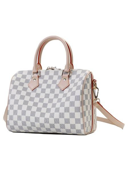 'Jace' Two-way Checked Handbag (3 Colors) | Goodnight Macaroon