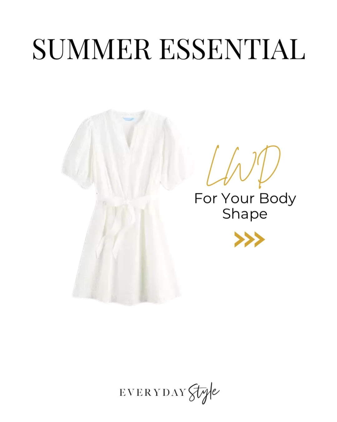 The “Little White Dress” is a Summer Essential! 

Let us help you find your best fitting dress for your unique shape. 

#LTKStyleTip #LTKOver40 #LTKSeasonal