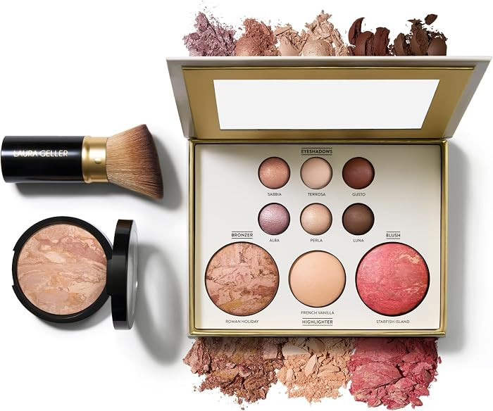 LAURA GELLER NEW YORK Baked Starter Kit- Baked Balance-n-Brighten, Fair + Best of the Best Tuscan... | Amazon (US)