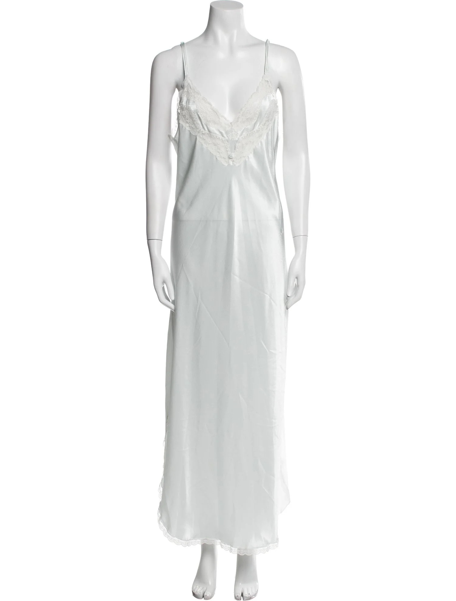 Lace Trim Embellishment Nightgown | The RealReal