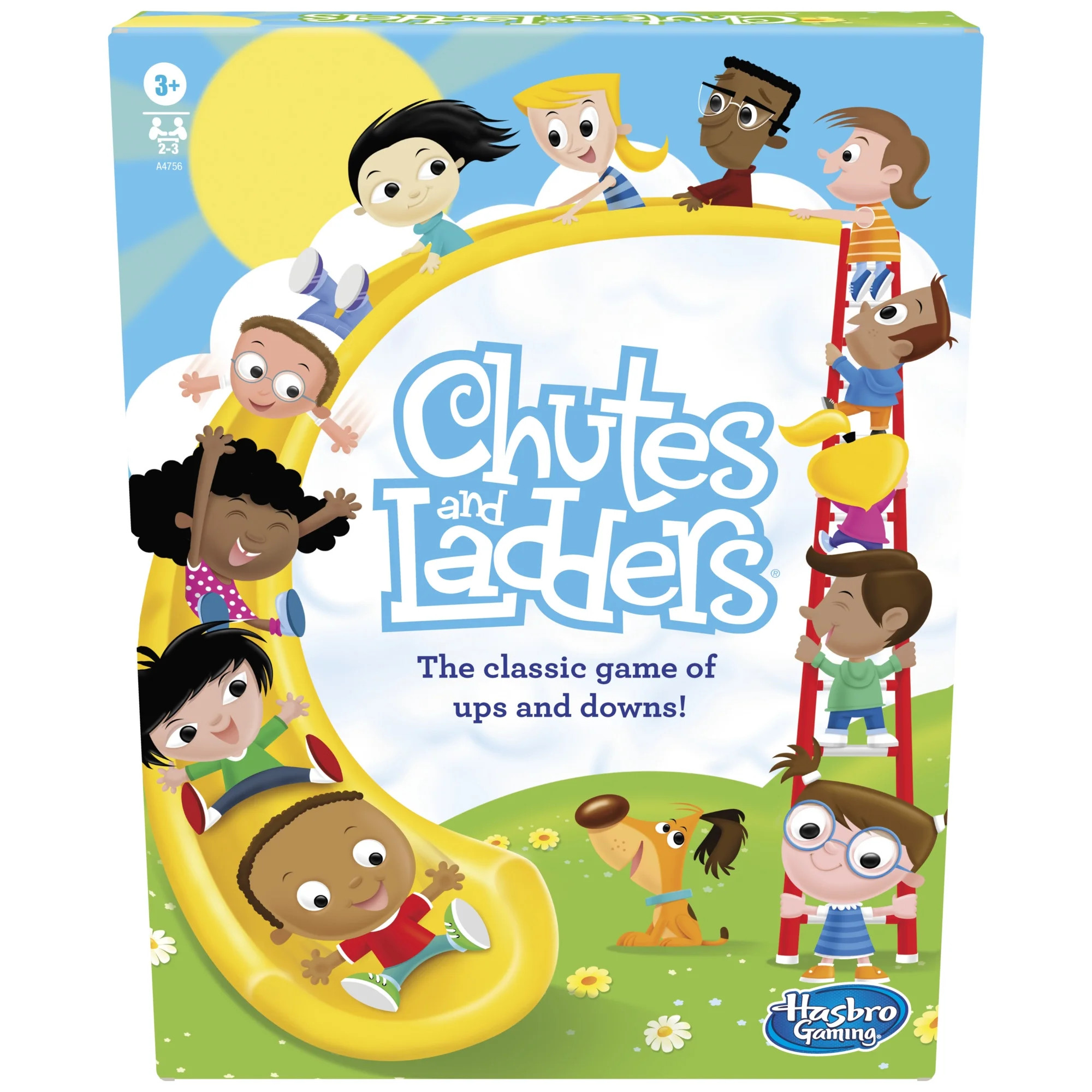 Chutes and Ladders Board Game, Classic Family Games, Teacher School Supplies (Walmart Exclusive) | Walmart (US)