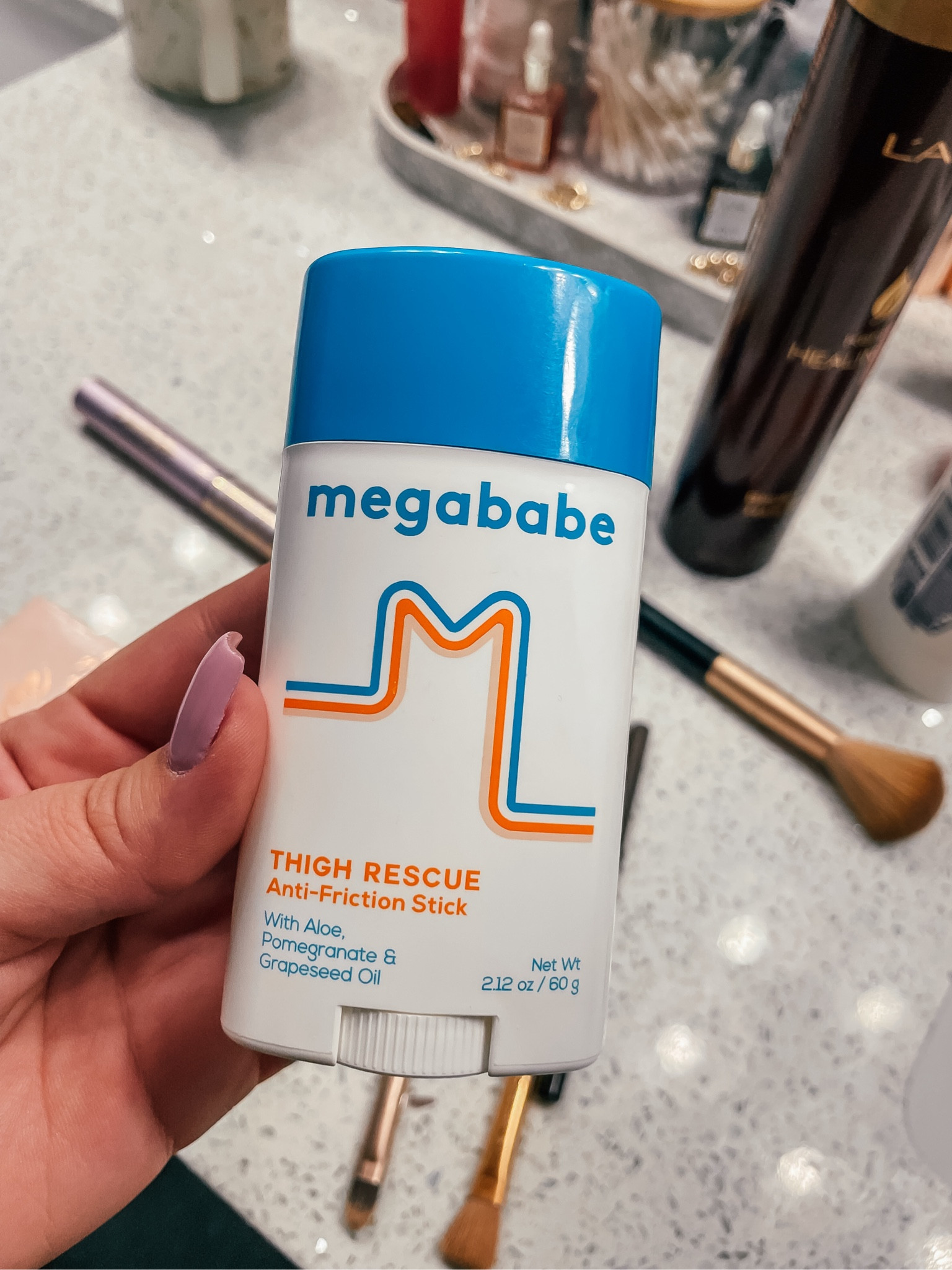 Megababe Thigh Rescue is a LIFESAVER if you have thicker thighs that tend to rub together, like me! This is perfect to throw in your purse and swipe on your legs before sight-seeing, working out or just wearing a skirt or dress! It’s on sale right now at Target 👏

#targetfinds #midsizefinds #midsizestyle #midsizeblogger #curvyfinds #curvystyle #curvyblogger #megababe 

#LTKActive #LTKMidsize #LTKFindsUnder50
