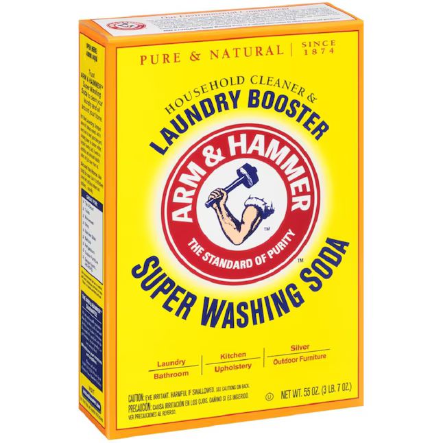 Arm & Hammer Powder Laundry Stain Remover - Safe for All Fabrics - Natural Detergent Booster - Fr... | Lowe's