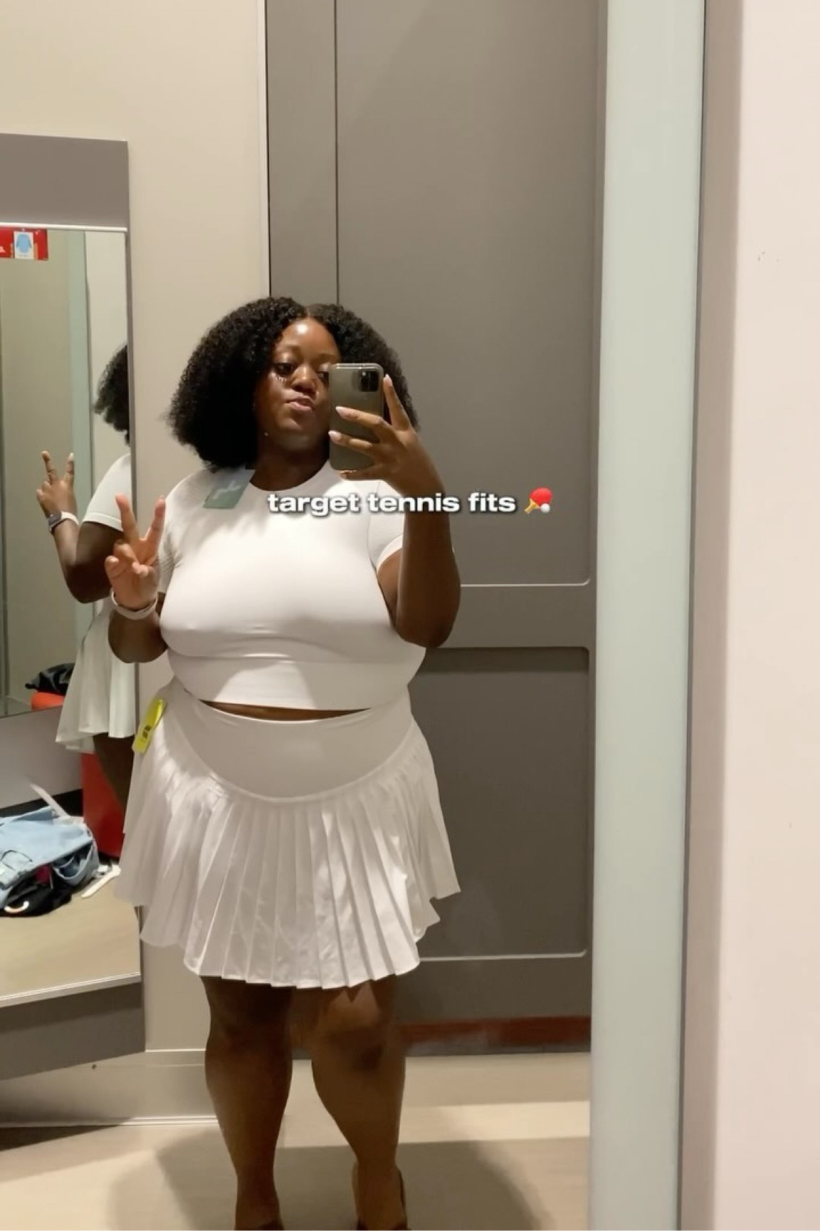 forty love or whatever they be saying! take me to the court rn 🙂‍↕️🙂‍↕️🎾
.
#thatgirlchristelle #trendingreels #atlinfluencers #blackgirlvlogger #minivlog #discoverunder10k #microinfluencer #contentcreatortips #atlantainfluencers #explore #targetfinds #curvyfashion #plusfashion
