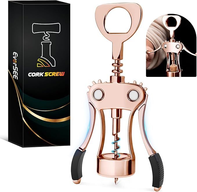 Christmas Stocking Stuffers Wine Opener Gifts Ideas for Men Women Adults Wine Corkscrews Wing Bot... | Amazon (US)