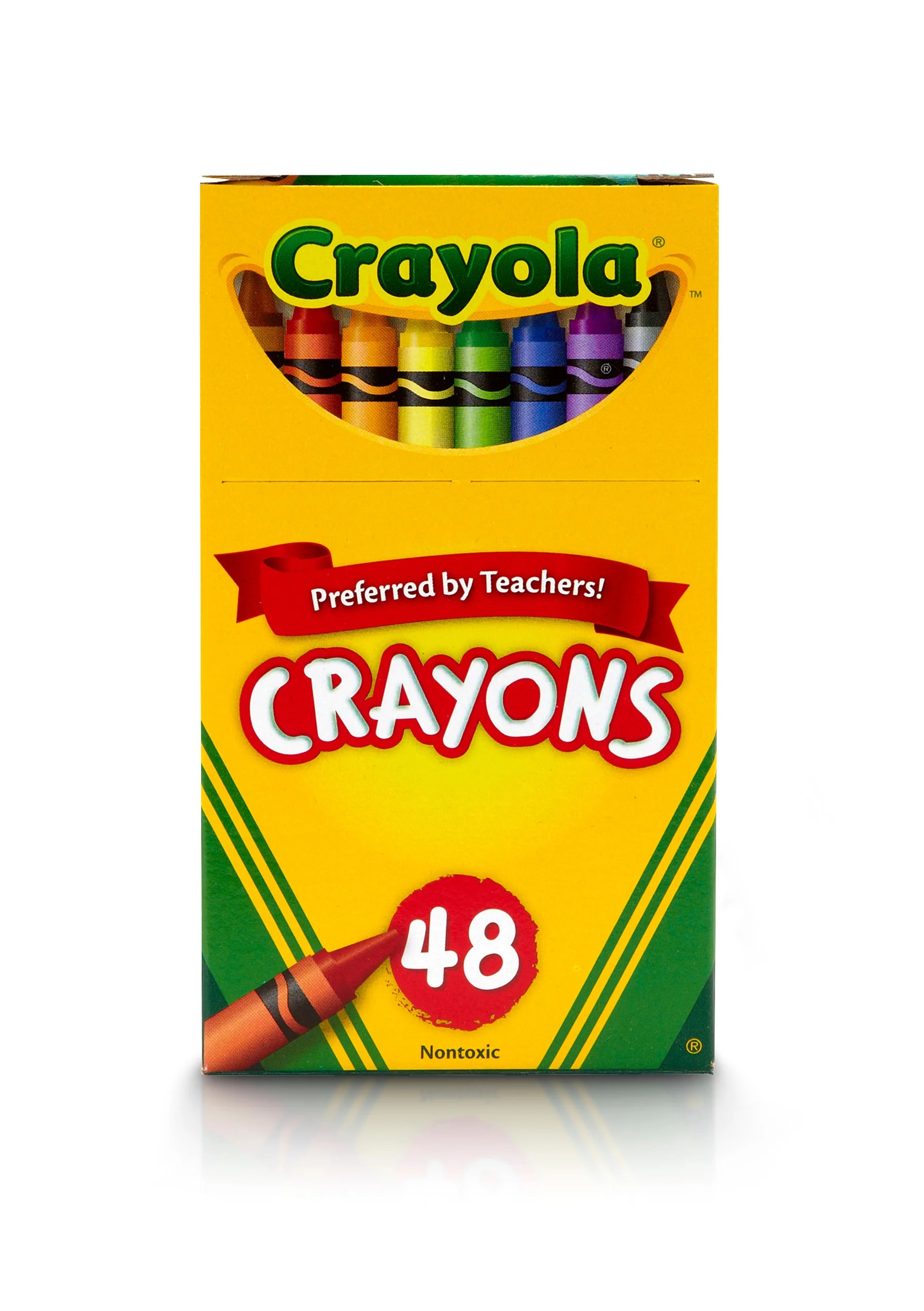 Crayola Crayons, 48 Ct, Back to School Supplies for Kids, Classroom Must Haves for Teachers, Arts... | Walmart (US)