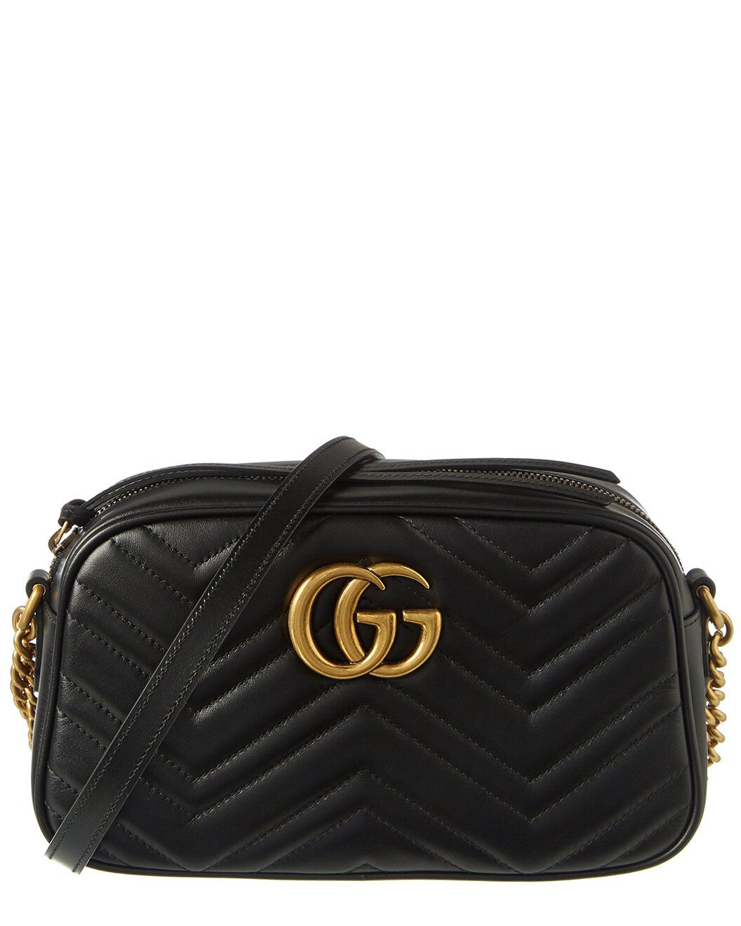 GG Marmont Small Matelasse Leather Crossbody Camera Bag | Ruelala