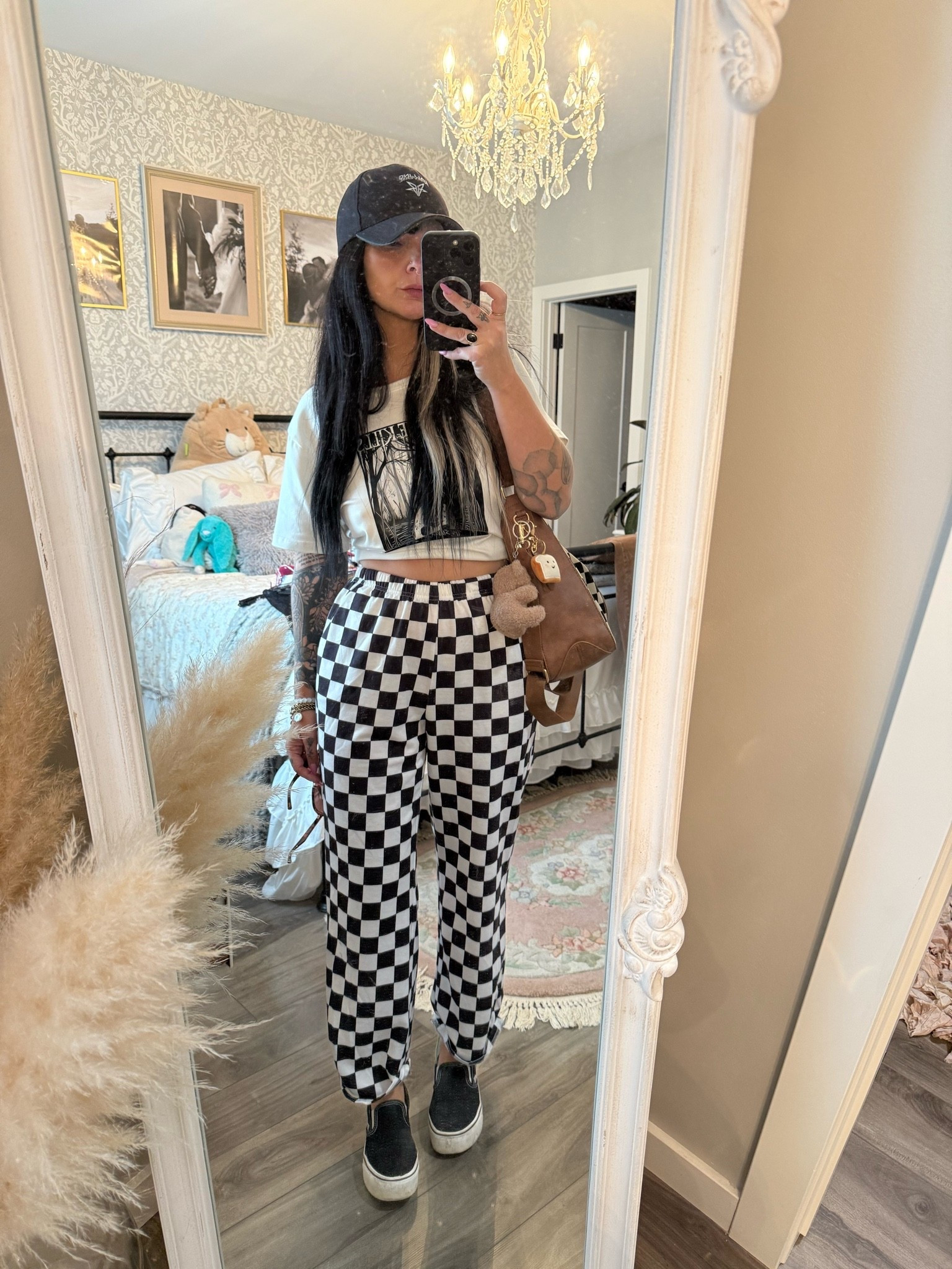 Casual fit of the day

Tshirt: INK band tee
Pants: Temu
Hat: Amazon
Bag: Temu 
Shoes: platform slip on vans

#LTKcanada #LTKfall #LTKsummer