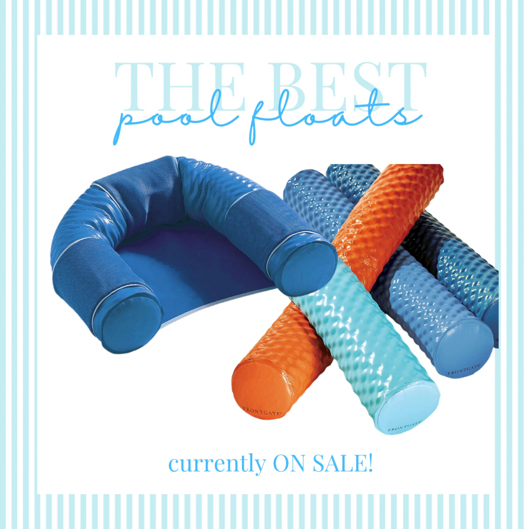 The BEST pool float and noodles 🌊☀️🏝️ World’s Finest Pool Noodle and Seat from Frontgate

pool float // pool noodle // pool toys // summer float // beach favorites // pool favorites 

#LTKSeasonal #LTKFind #LTKswim