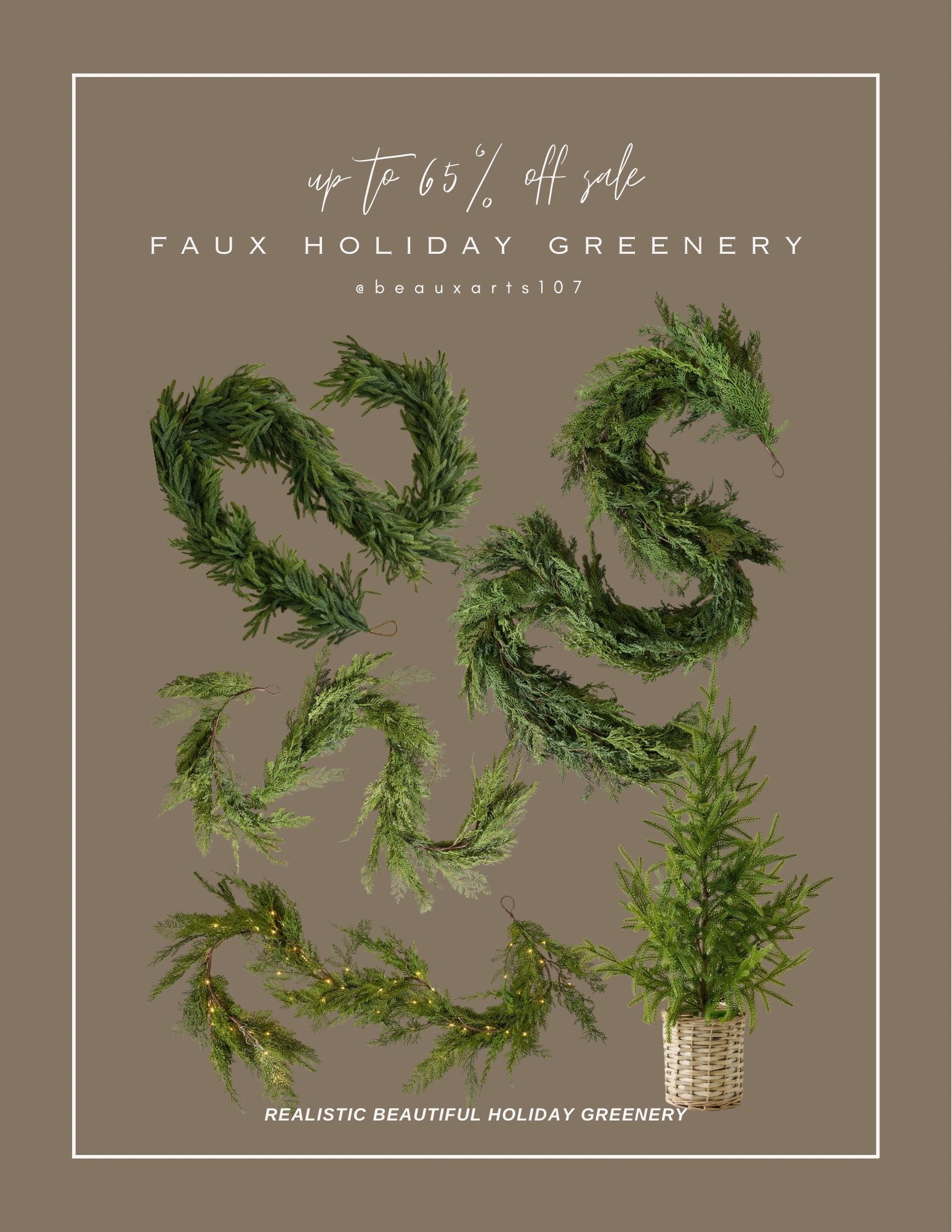 Save on these beautiful and realistic faux holiday greenery on sale right now!

#LTKCyberWeek #LTKHoliday #LTKSaleAlert