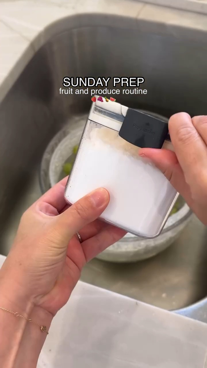 Sunday means fruit and produce prep 🍓 I love using the salad spinner to soak, rinse, and spin off all of the excess water. All of your fruit will last so much longer if you get it good and dry before storing in the fridge. Also grab some good fruit containers, that’s a huge part of my fruit prep routine!

 my fruit prep must haves! 

#fruitprep #momroutine #fruitwash #washyourfruit #produceprep #momroutines #momlife #kitchenfavorites #sundayroutine #sundayreset

#LTKFamily #LTKSaleAlert #LTKKids