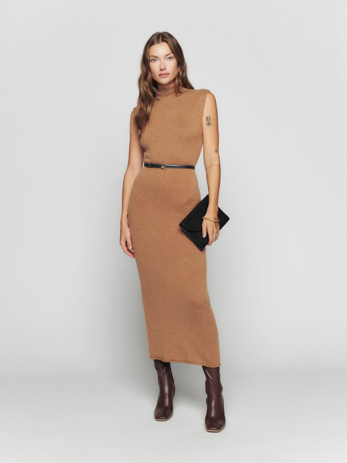 Corbetta Cashmere Sweater Dress | Reformation (Global)