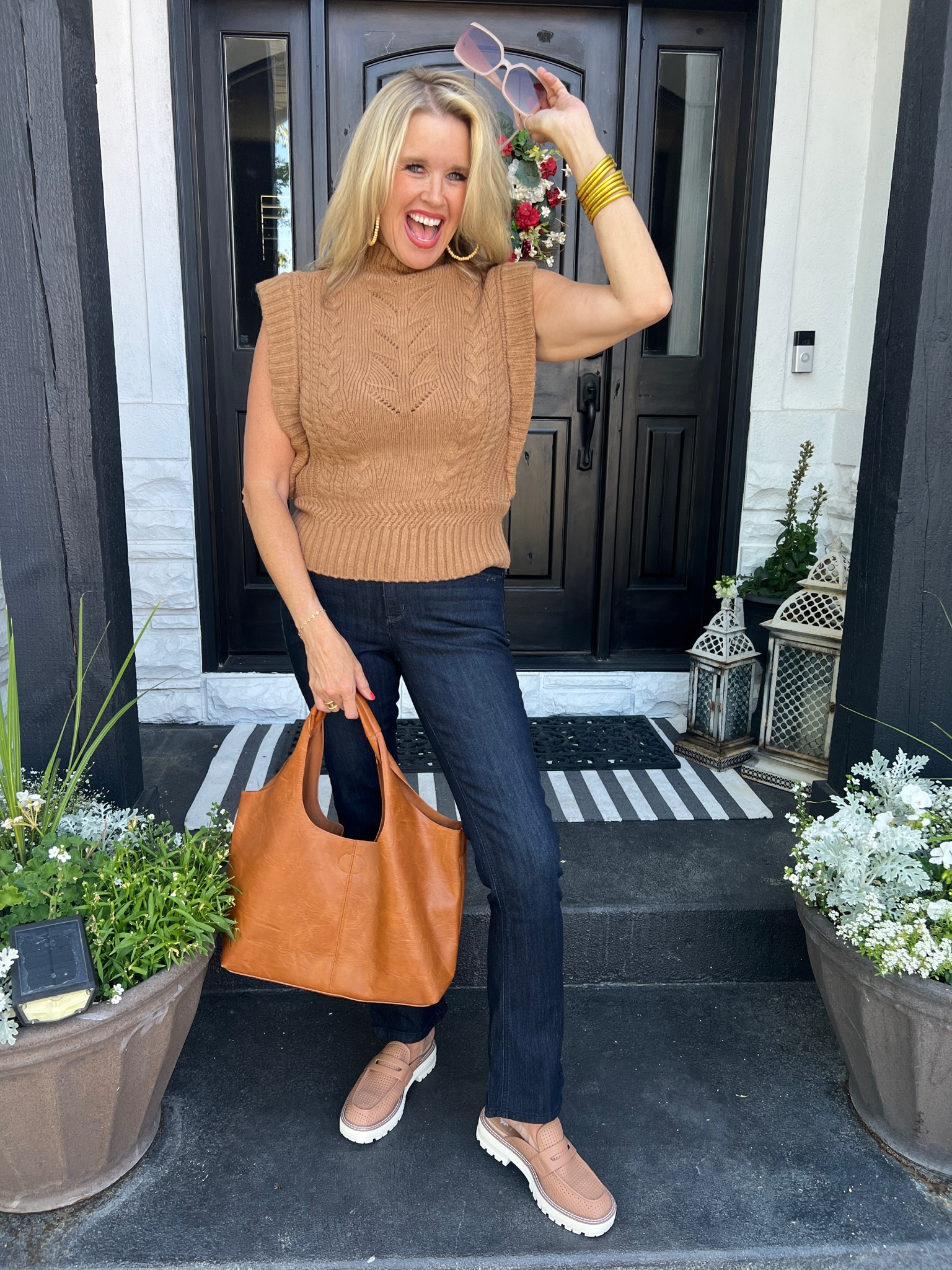💛Nordstrom Sale💛

Wit & Wisdom 
Itty bitty boot denim jeans 
A great way to try a flare… if you’ve been on the fence ✔️ size down comes in petite, regular and tall - 58.99 during the sale 

A great cap sleeve sweater wear alone or layer… tts sale price $49.99 comes in 3 colors

Yellow box loafers tts and vegan leather tote not on the sale 

#LTKxNSale #LTKSaleAlert #LTKSummerSales