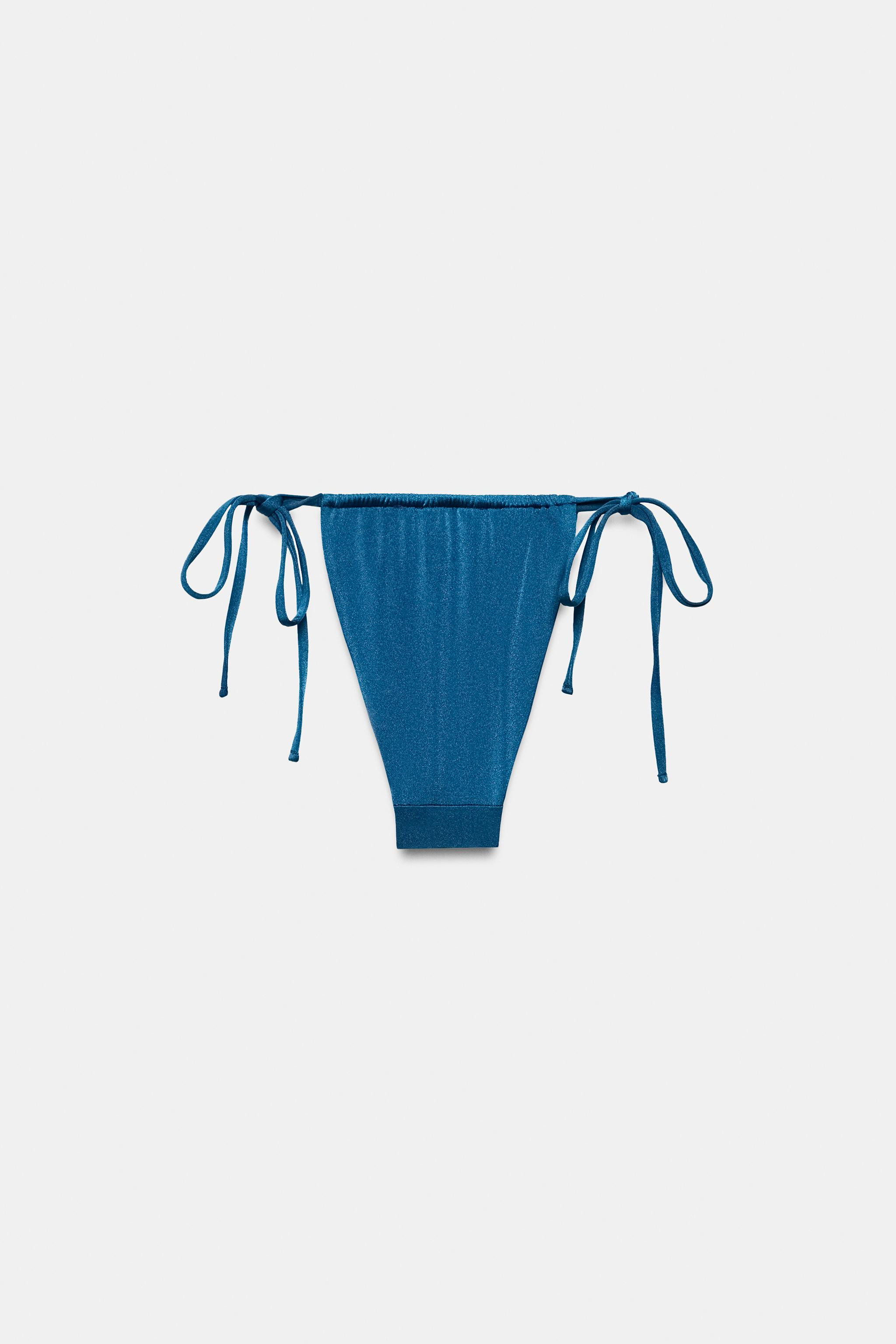 PLAIN CURTAIN BIKINI BOTTOMS | Zara UK