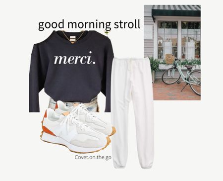 Vacation style, comfy casual, white sneakers, sneakers, New Balance, sweatshirt, joggers, new arrivals, spring 

#LTKshoecrush #LTKFind #LTKstyletip