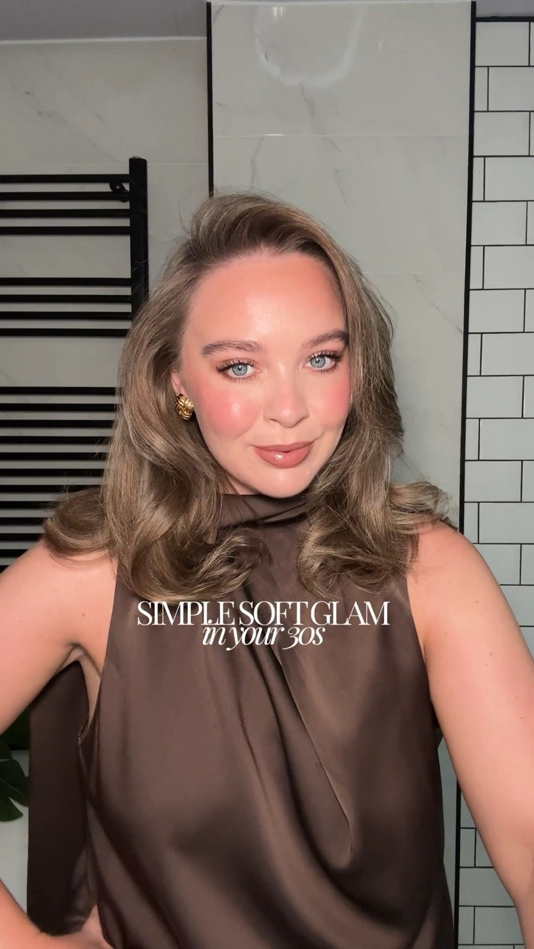 Very simple but soft glam makeup! It’s all in the Armani eye tint - this shade makes your eyes pop! 

Shades below:
- L4 Dauville Nars foundation shade 
- beige concealer shade 
- 2 medium powder bronzer shade
- oak cream bronzer shade 
- 69 S eye tint shade 
- thanks! It’s MAC lipstick shade 

#LTKdatenight #LTKpartywear #LTKbeauty
