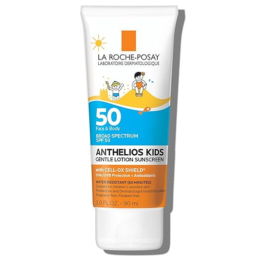 La Roche-Posay Anthelios Kids Gentle Lotion Sunscreen SPF 50, Broad Spectrum SPF + Antioxidants, ... | Amazon (US)