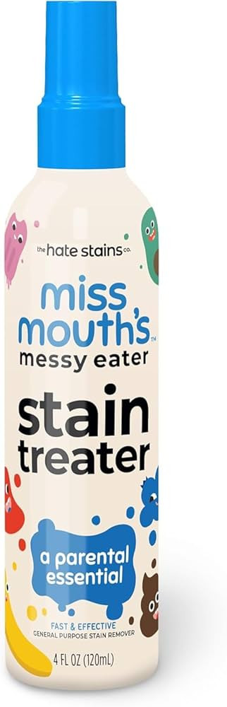 Miss Mouth's Messy Eater Stain Treater, Fast Acting General Purpose Stain Remover, 4 Fl Oz | Amazon (US)