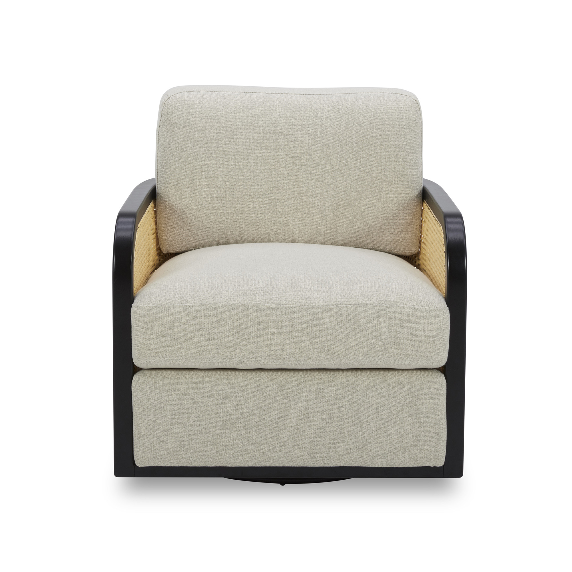 Better Homes & Gardens Springwood Cane Swivel Chair | Walmart (US)