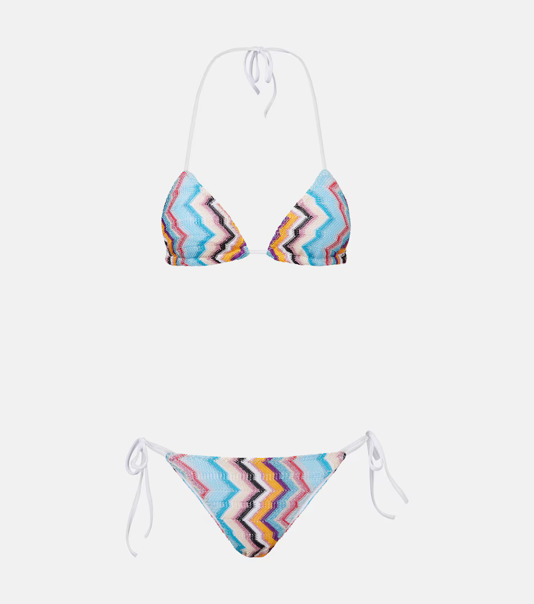 Zigzag lamé bikini | Mytheresa (US/CA)