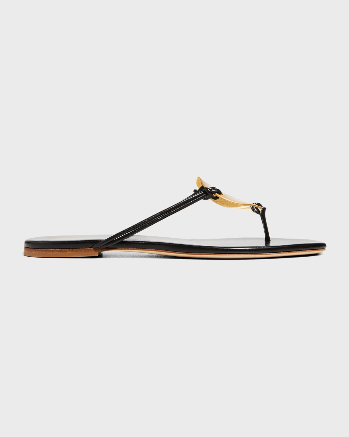 Patos Disc Flat Thong Sandals | Neiman Marcus