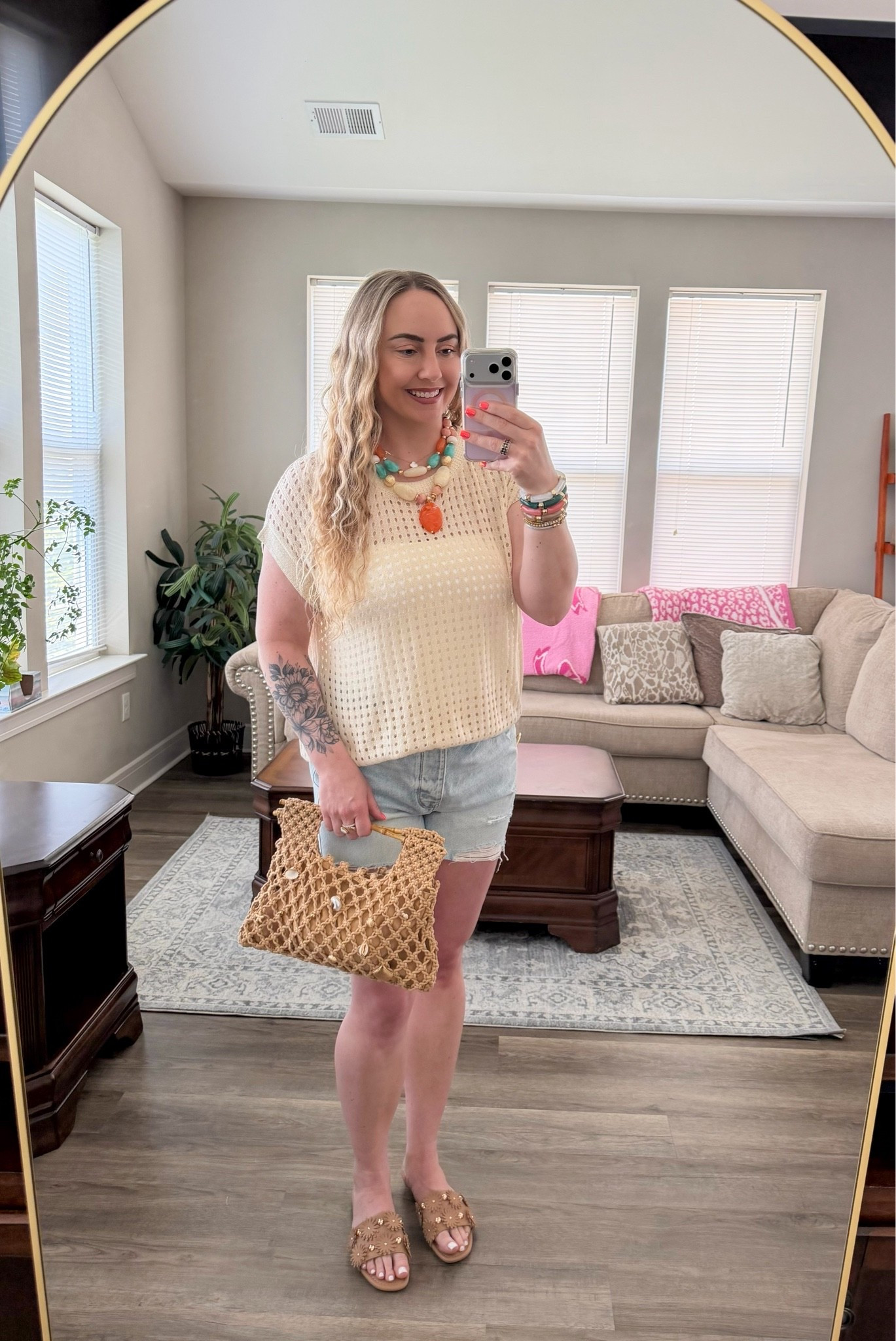 This crochet top is one of those pieces you’ll wear on repeat all summer. Lightweight, breathable, and perfect as a swimsuit coverup or paired with denim shorts for an easy everyday look. I love the relaxed fit and beachy vibe just add a fun statement necklace and you’re good to go! 🤍🌊

#outfitinspiration #ootd #crochet #summervibes☀️ #amazonfashionfinds

Vacation outfits beach

#LTKootd #LTKSeasonal #LTKTall