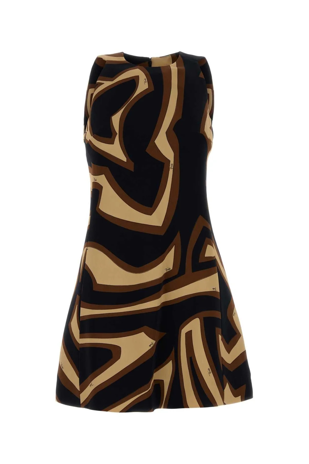 PUCCI Labirinto Print A-Line Mini Dress | Cettire Global