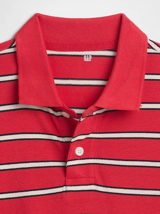 Kids Pique Polo Shirt | Gap Factory