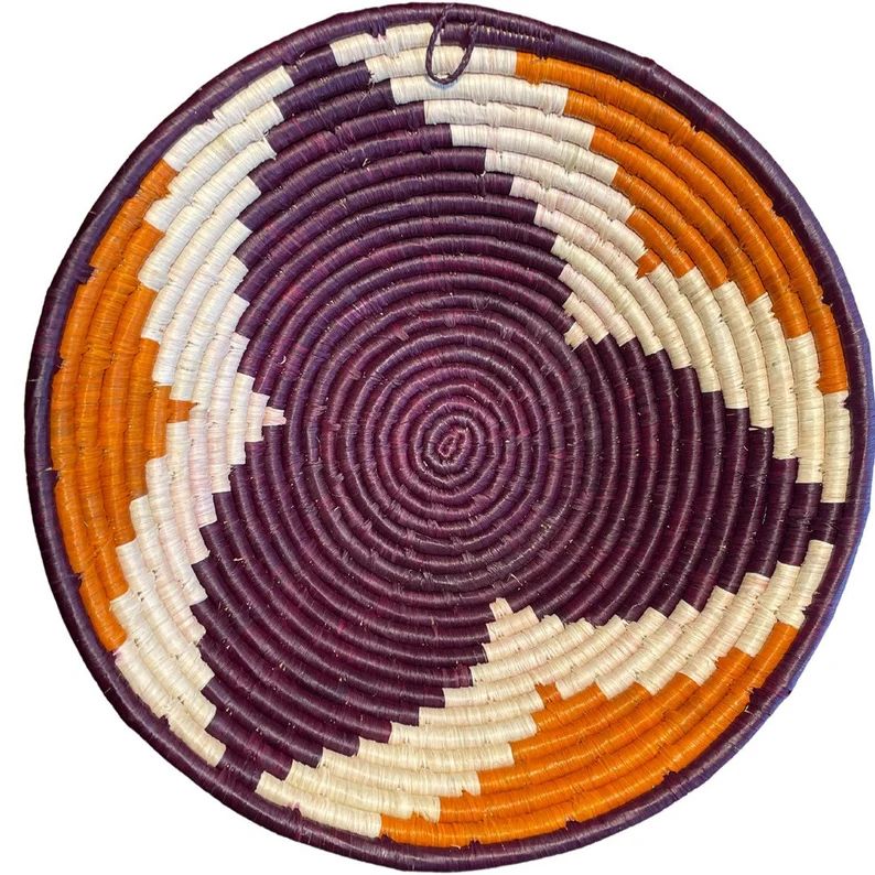 Boho wall decor, Decorative basket, Raffia basket, handmade basket, natural fiber, Large wicker w... | Etsy (US)