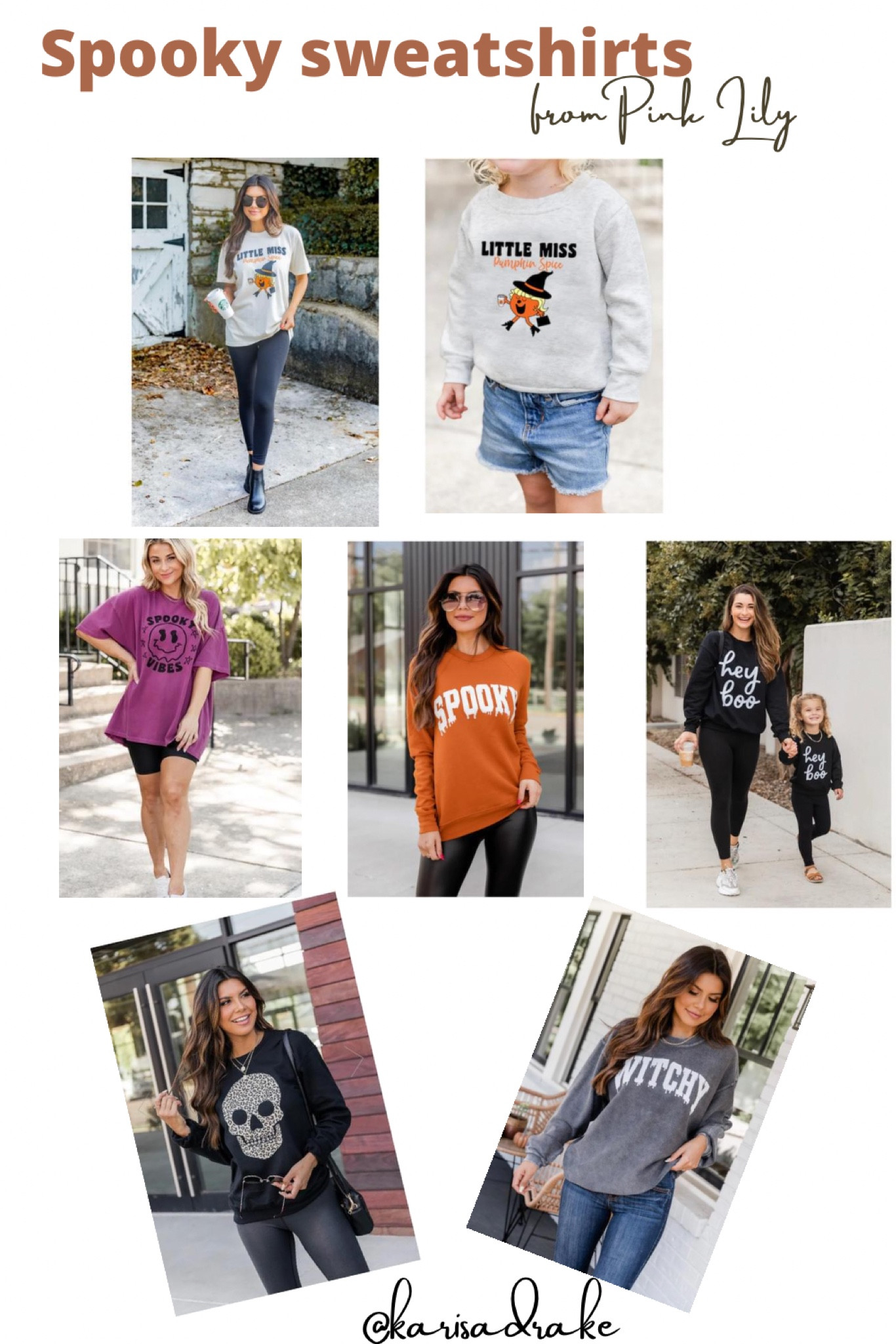 Fall sweatshirts 

#LTKunder50 #LTKstyletip #LTKSeasonal