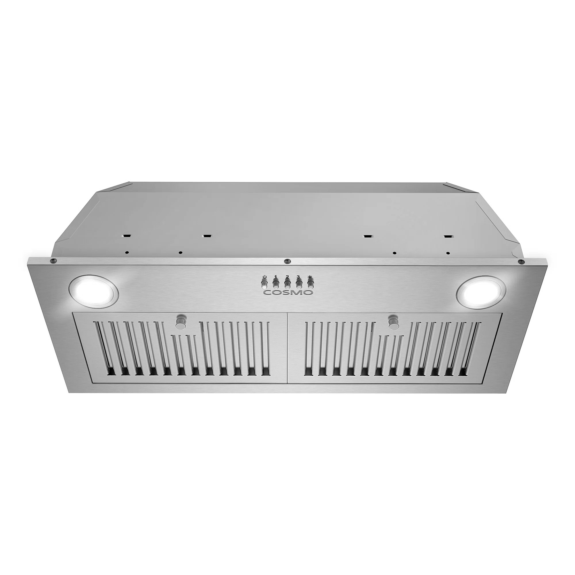 Cosmo 30 in. Lumin Collection Ducted Insert Range Hood, Button Controls, LED Lights, Permanent Fi... | Wayfair North America