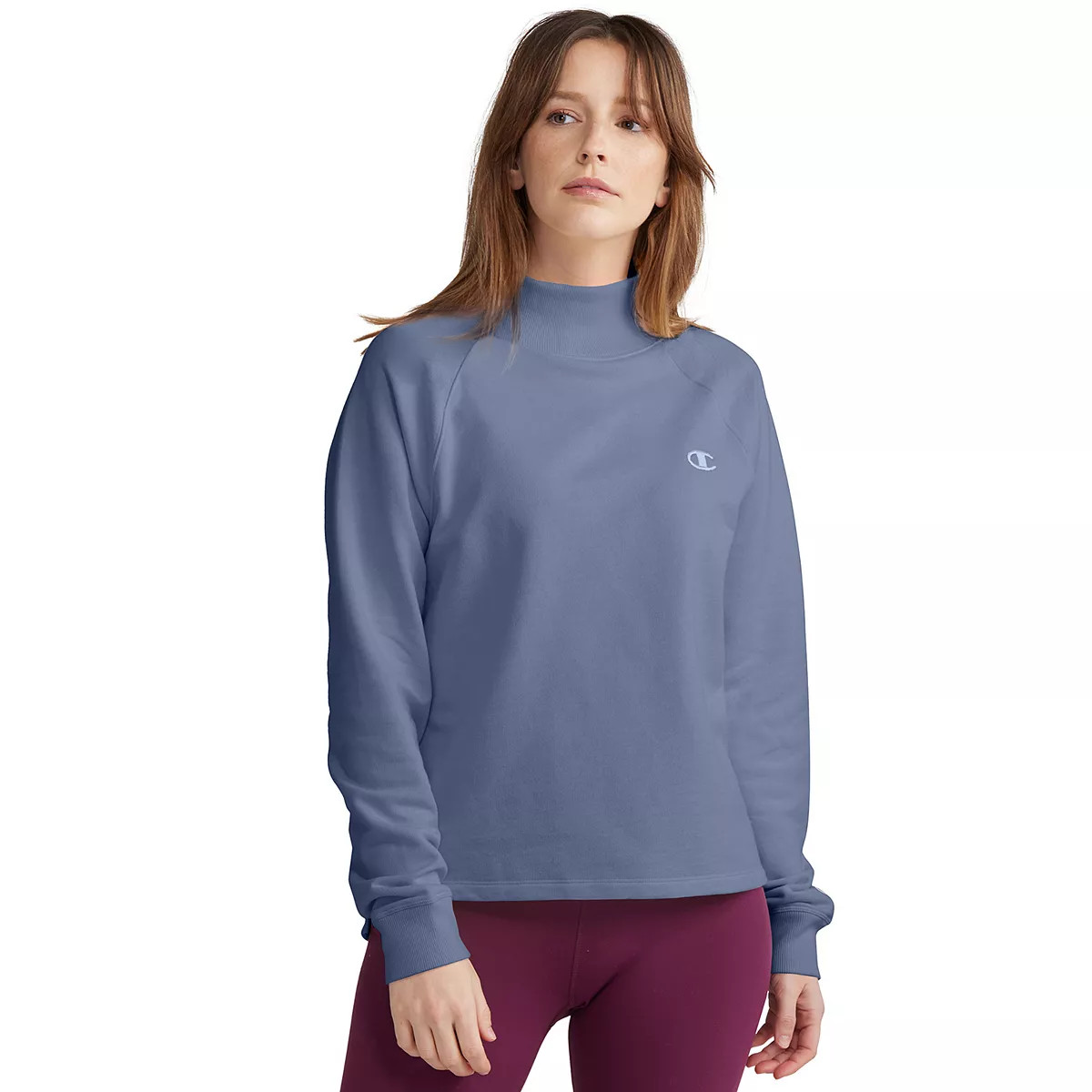 Women's Champion Powerblend Mockneck Top | Kohl's