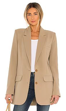 Song of Style Zella Blazer in Taupe Nude from Revolve.com | Revolve Clothing (Global)