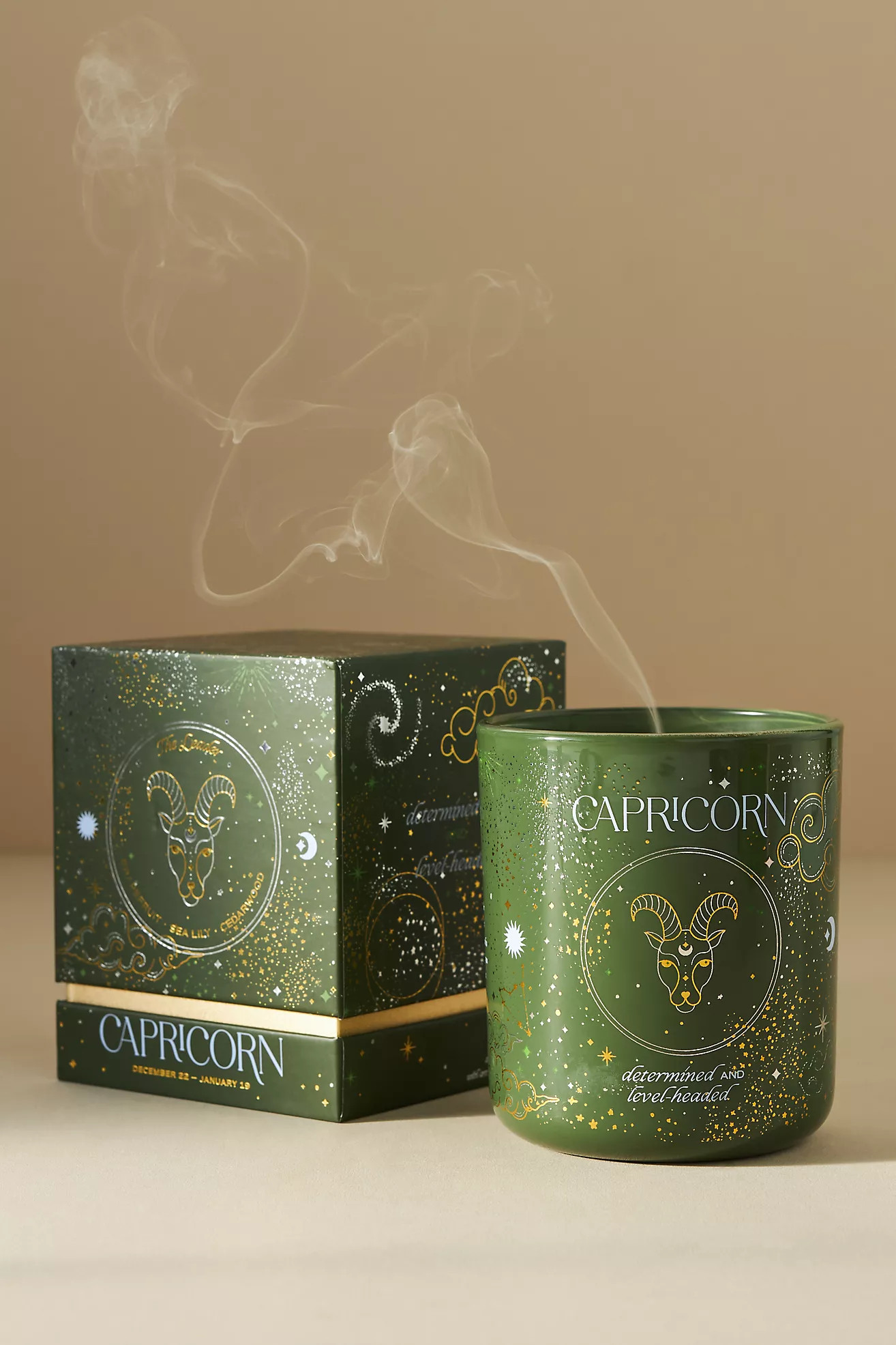 Zodiac Collection Boxed Candle | Anthropologie (US)