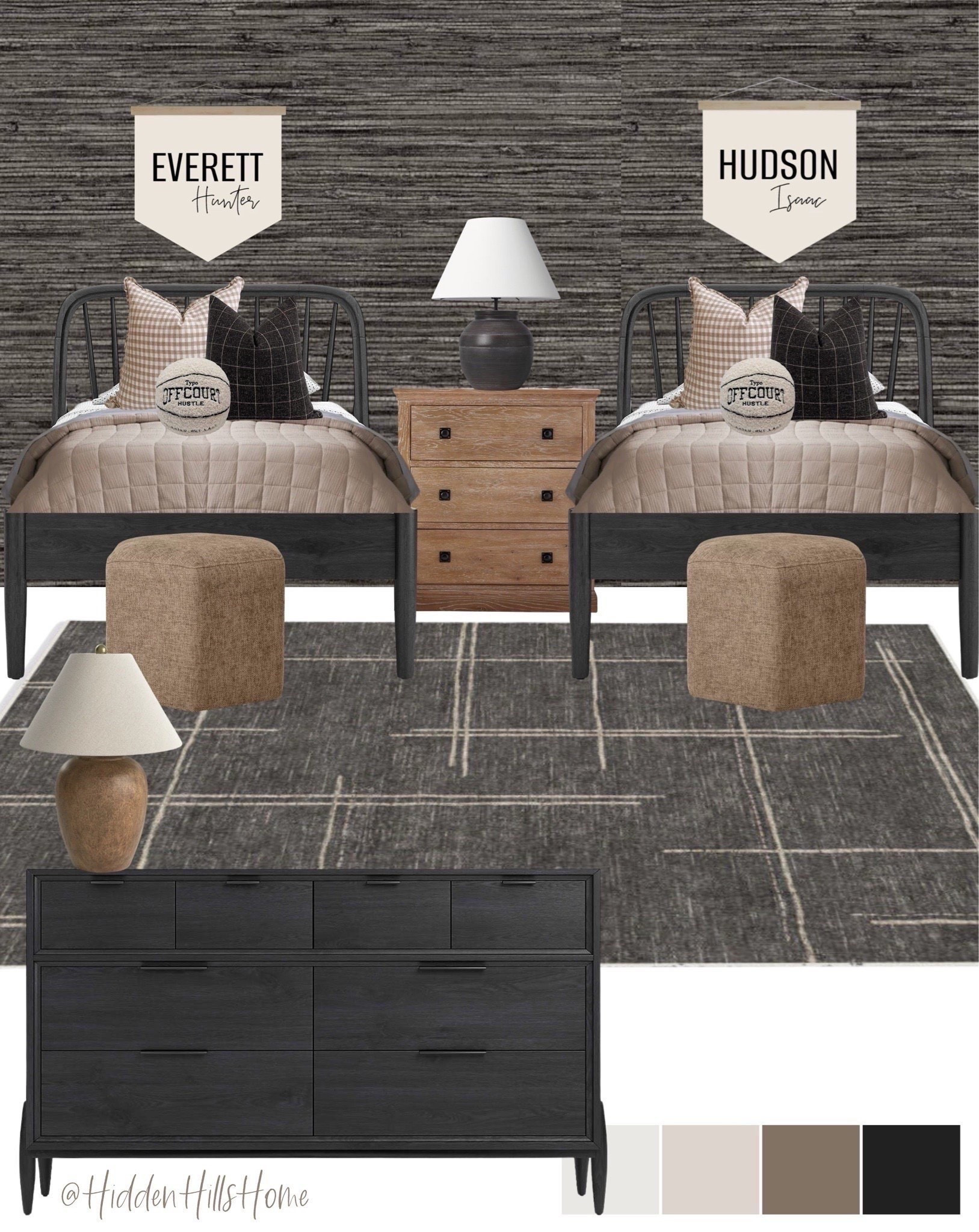 Twin boys room decor, twin boys bedroom design ideas, boys room inspiration, boys bedroom mood board, shared sibling bedroom, shared boys bedroom for brothers #boysroom

#LTKHome #LTKSaleAlert #LTKKids