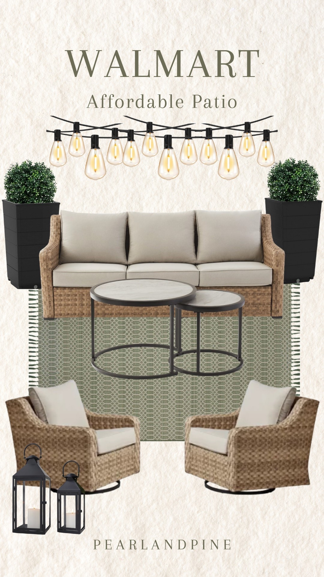 This is the perfect set up for summer nights on the patio! ☀️

#LTKHome #LTKFamily #LTKSeasonal